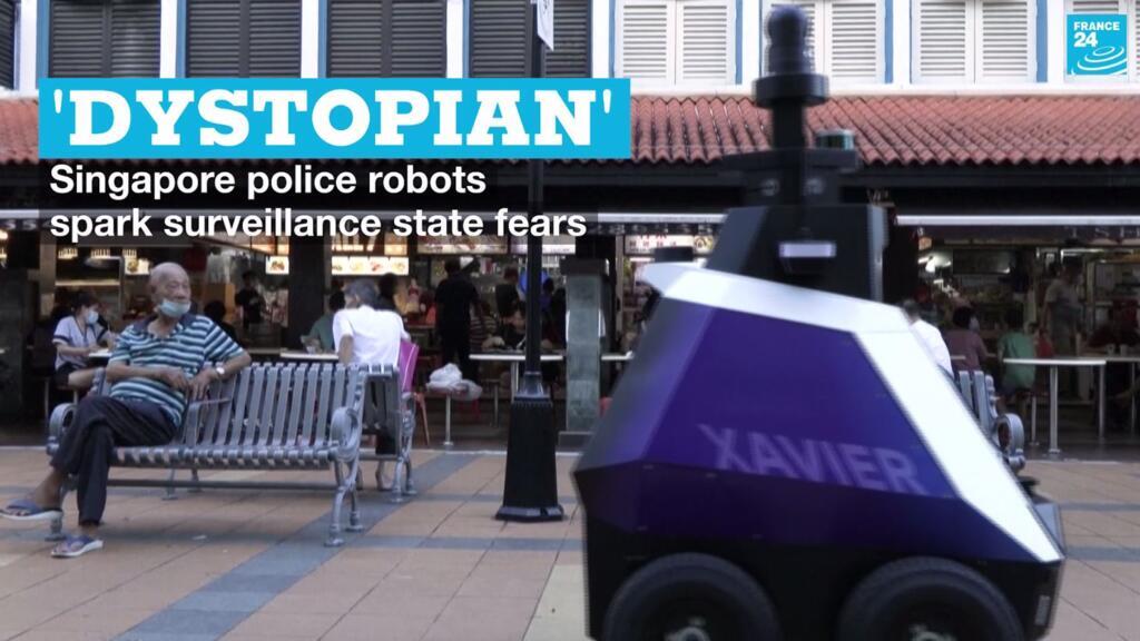 'Dystopian': Singapore police robots spark surveillance state fears